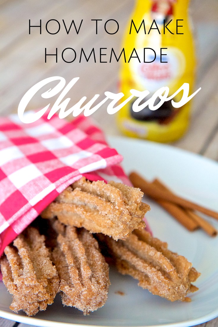 Homemade churros recipe