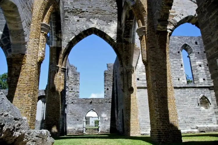 Bermuda Unfinished Church st george