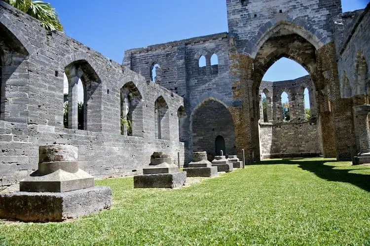 Bermuda Unfinished Church st george