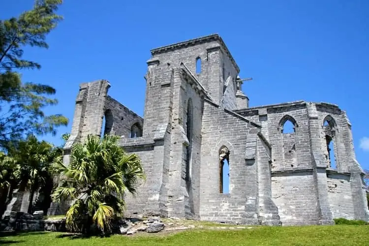 Bermuda Unfinished Church st george