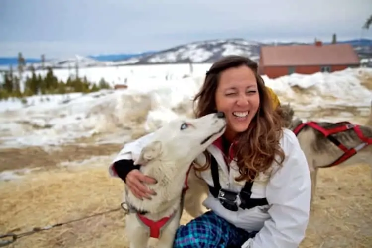 dog sledding colorado snow mountain ranch