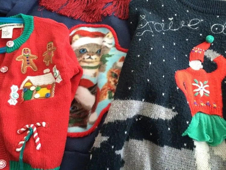 ugly christmas sweaters