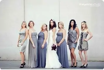 I Heart UnMatched Bridesmaid Dresses