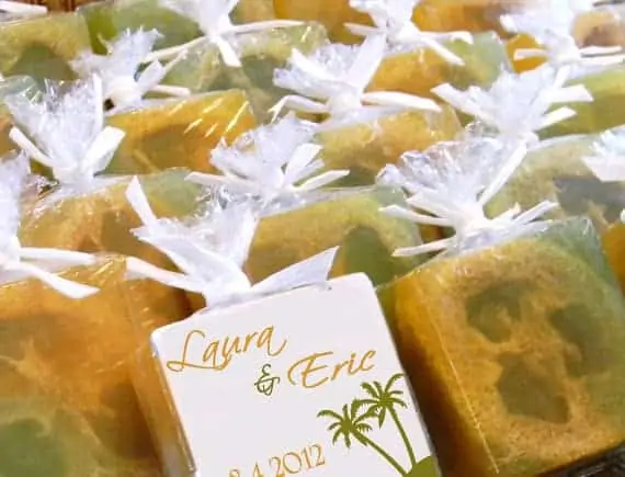 destination wedding favors