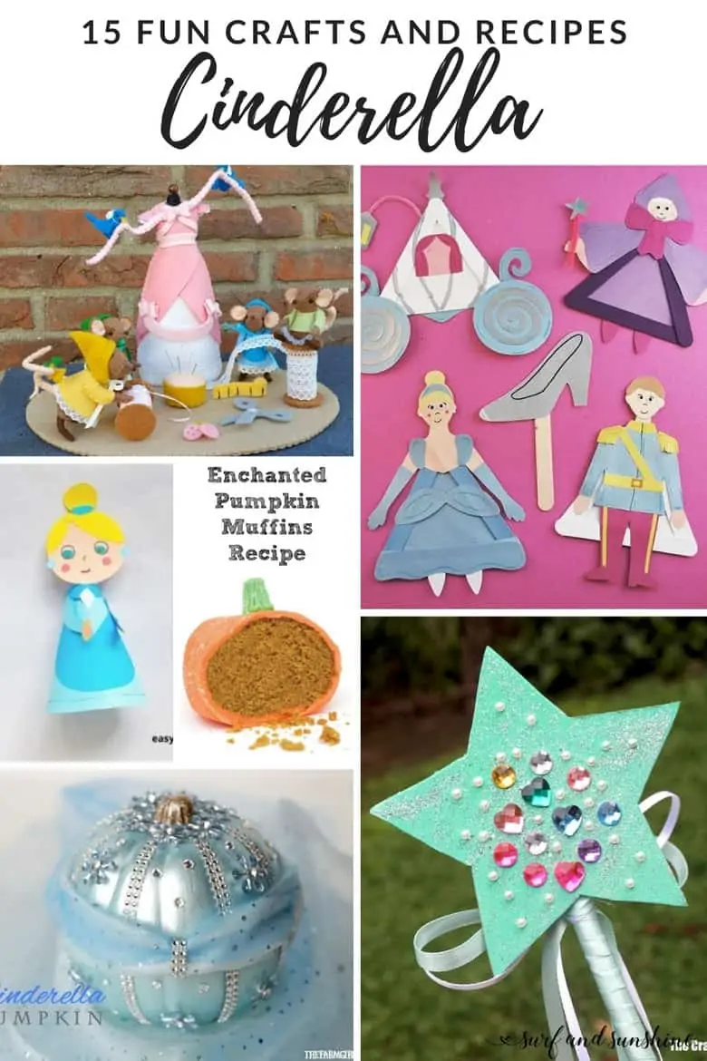 cinderella crafts and recipes PIN