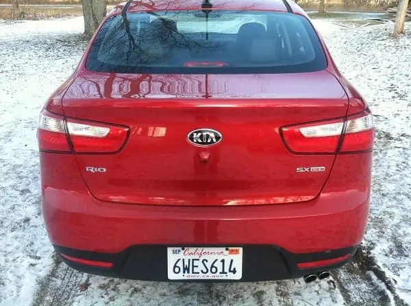 Kia Rio Trunk