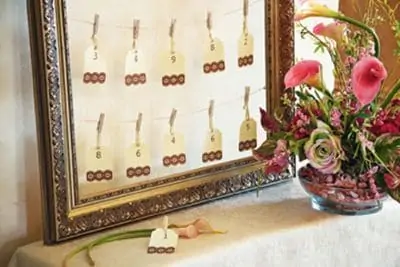 DIY wedding decorations