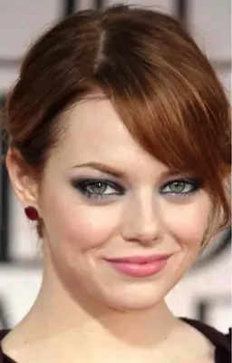 Emma Stone Pink Lips