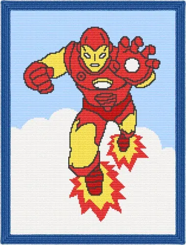 Iron Man Crochet Pattern