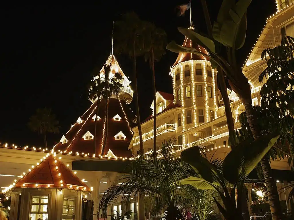 hotel del coronado at night -  - Hotel del Coronado: Historic Timeless Beauty in San Diego