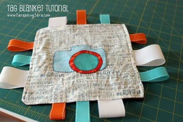 DIY Tag Blanket