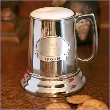 Personalized beer mug