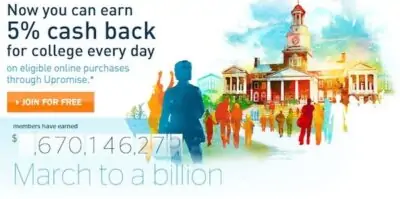 Upromise Cash Back