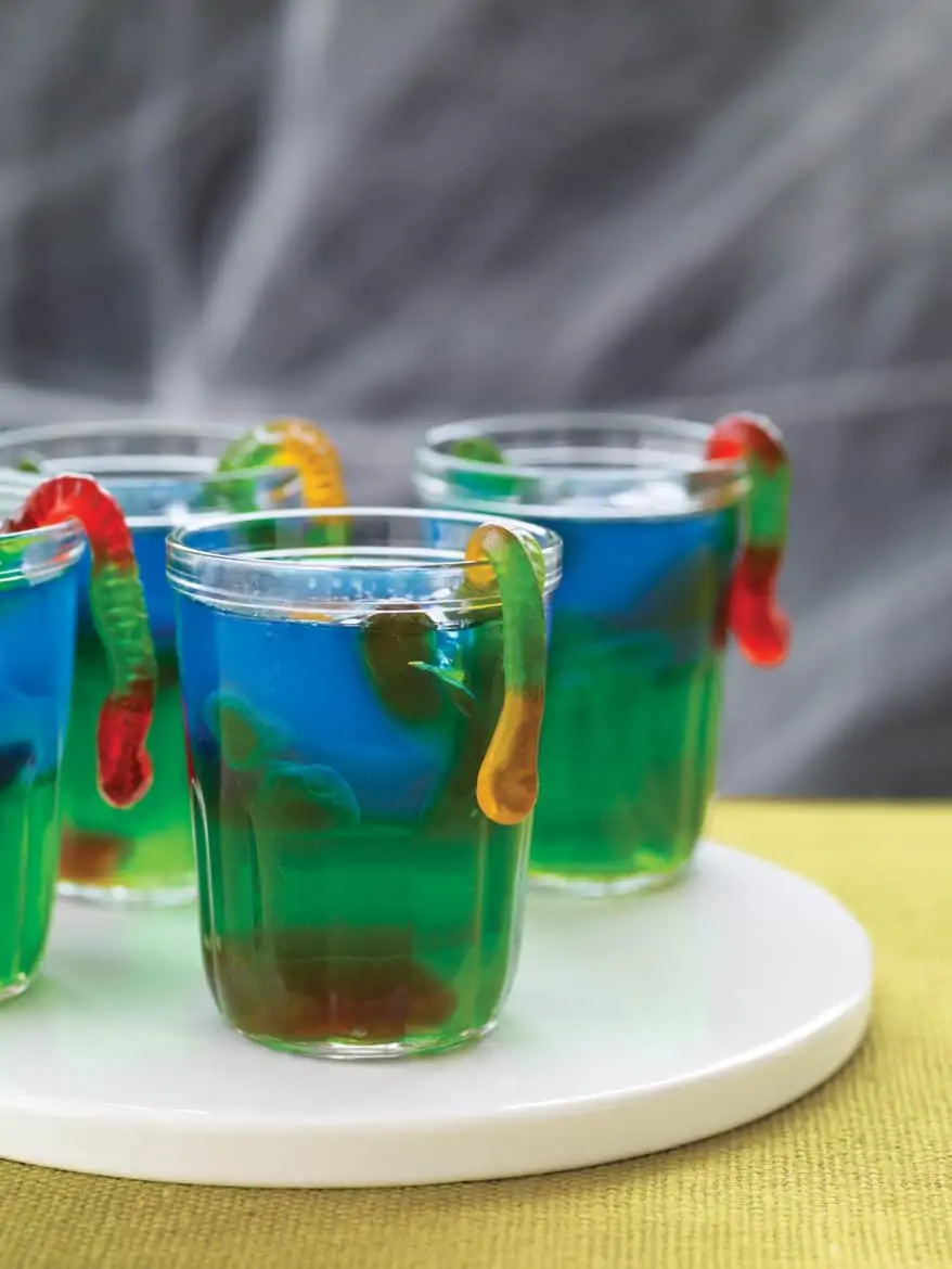 halloween jello worms recipe