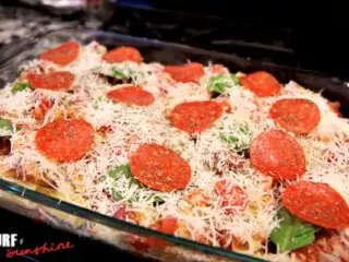 pepperoni pizza casserole recipe