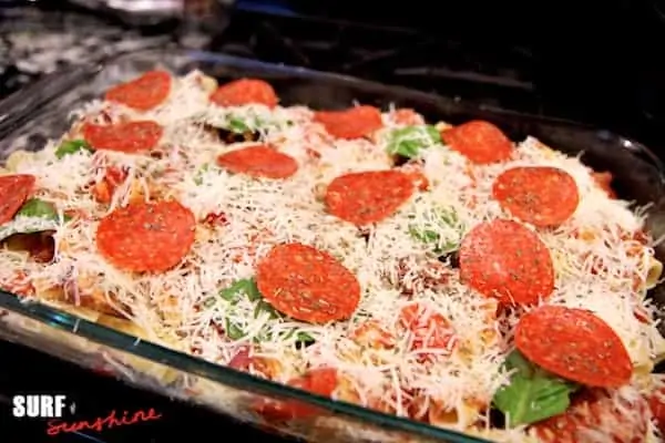 pepperoni pizza casserole recipe