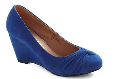 Blue Wedding Shoes