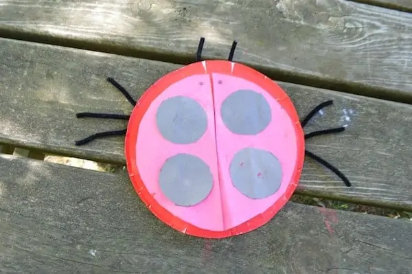 DIY Ladybug Craft Project for Toddlers 