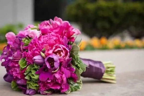 Peony Bridal Boquet 5