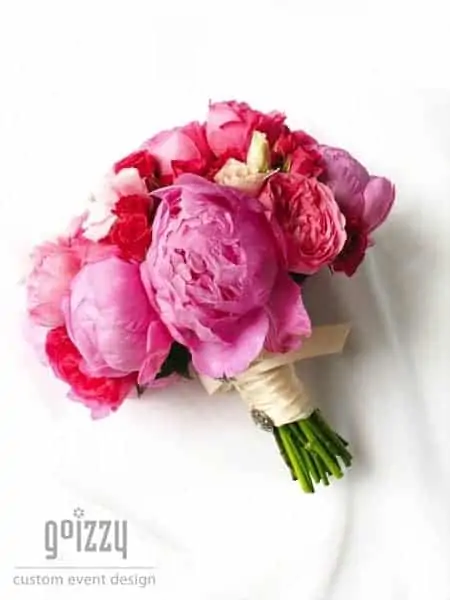 Peony Bridal Boquet 7