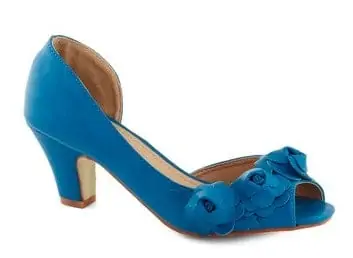 Blue Wedding Shoes