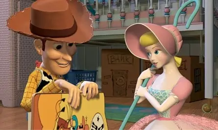 Woody Bo Peep toy story