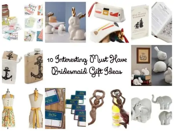 interesting bridesmaid gifts