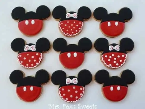 Mickey Mouse Cookies