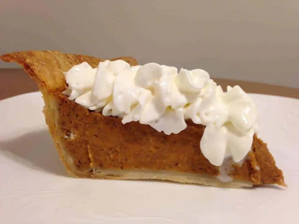 healthier pumpkin pie recipe