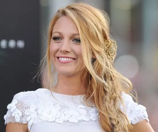 Blake Lively Minimal Makeup Look