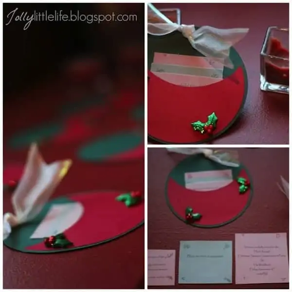 DIY Christmas Party Invitations