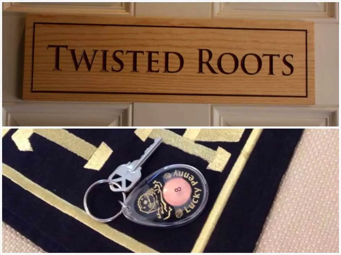 Twisted Room Door Key