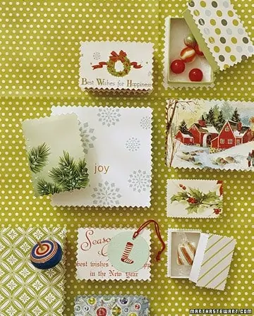 Repurpose Christmas Cards