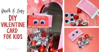 diy valentines day card craft custom 1