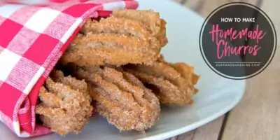 homemade churros recipe