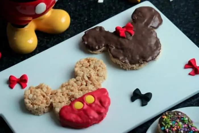 mickey mouse rice krispie treats