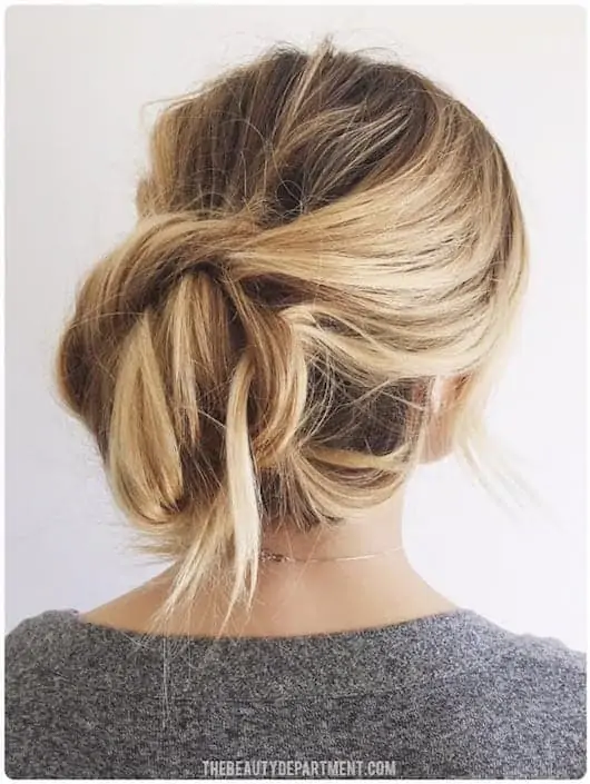 thebeautydepartment easiest updo