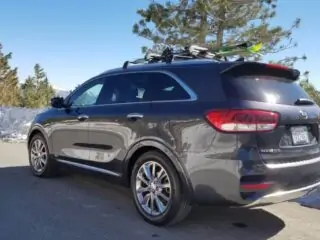 2017 Sorento rear snow