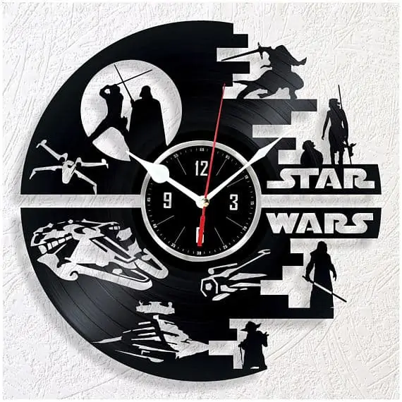 Star Wars Vinyl Wall Clock