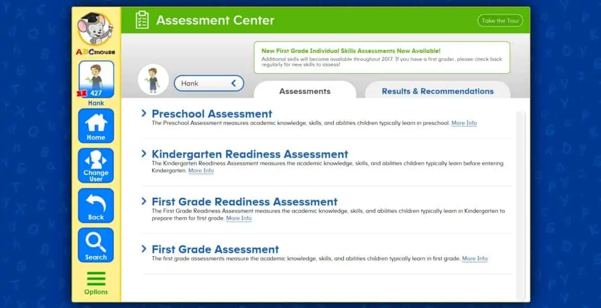 ABCMouse results