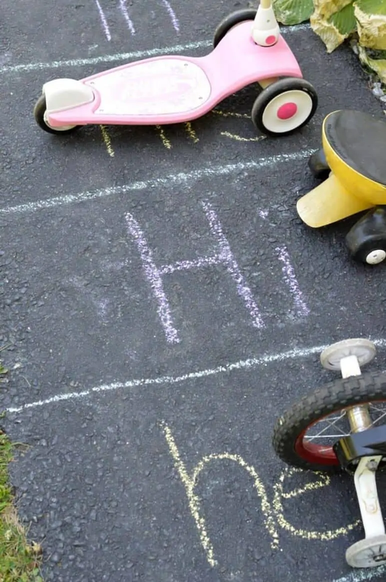 DIY sight word game