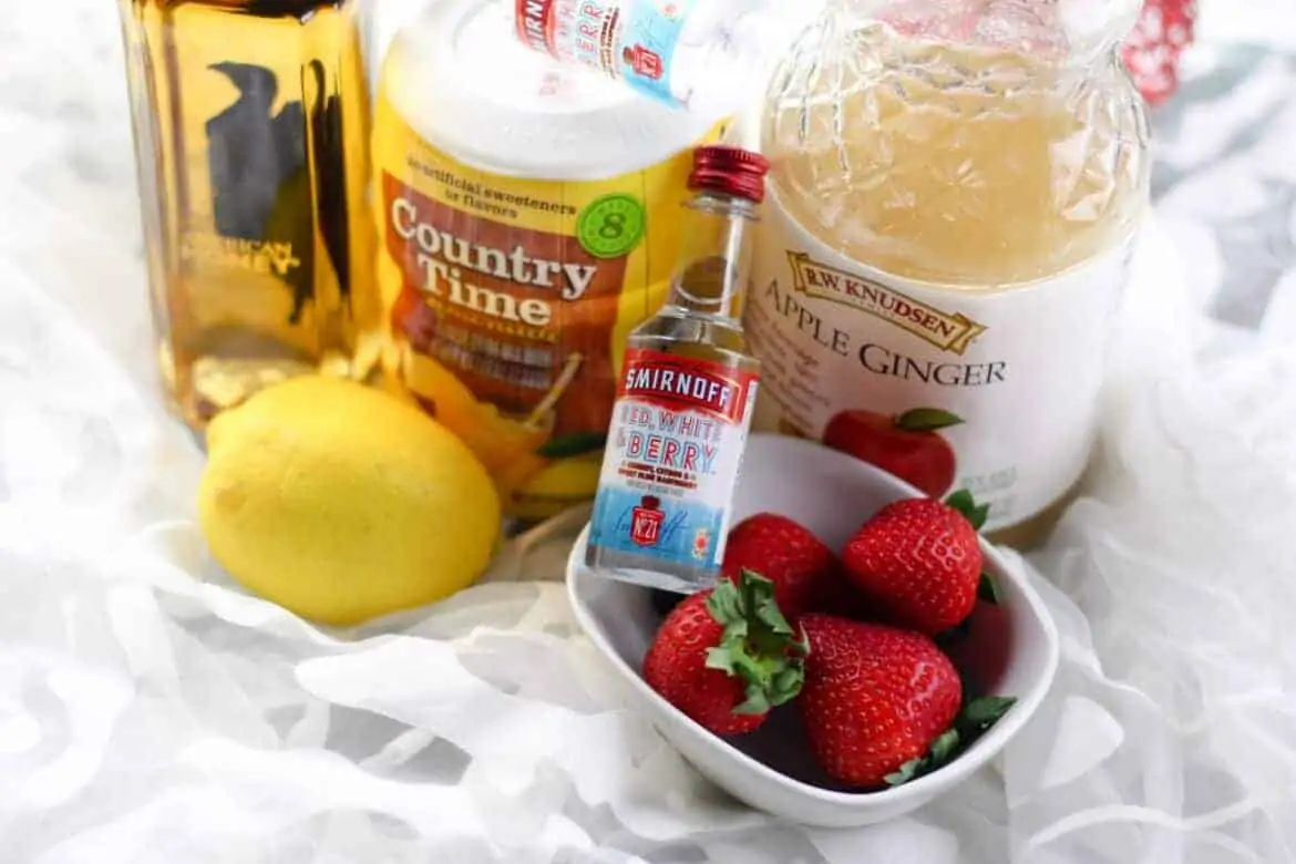 boozy strawberry lemonade recipe