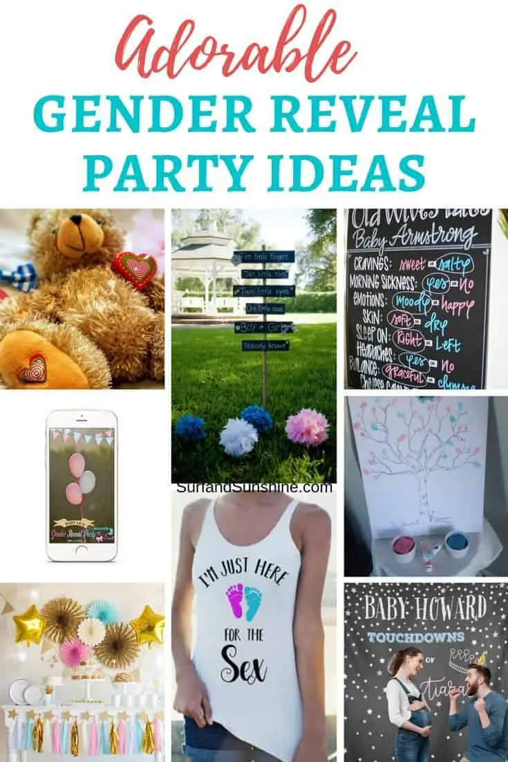 gender reveal party ideas