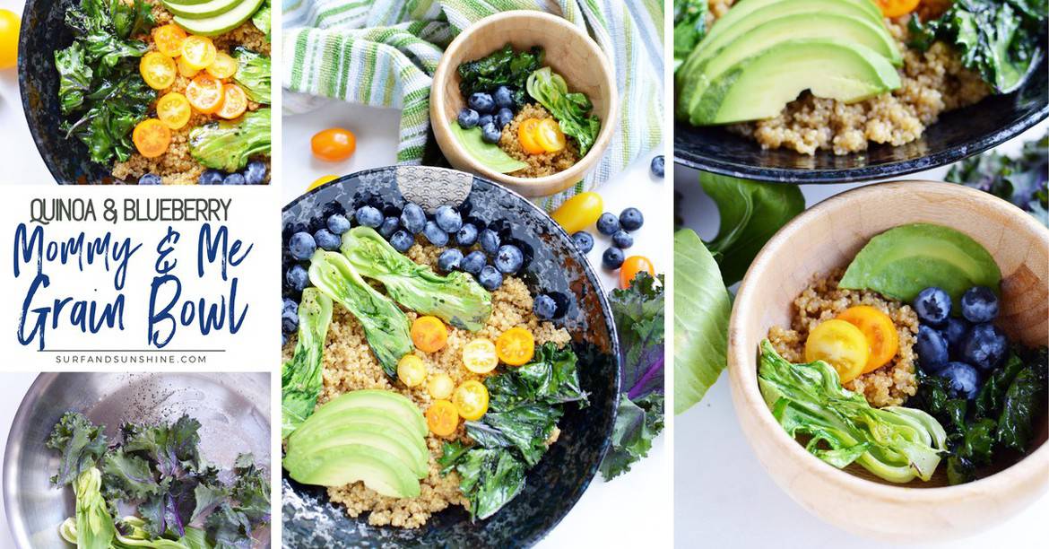 mommy and me quinoa grain bowl recipe