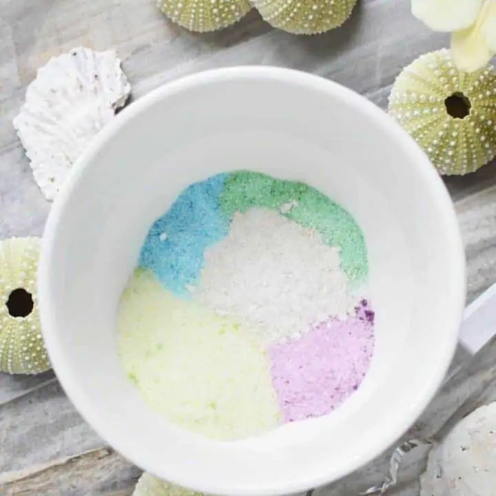 Glowing mermaid sugar scrub 3