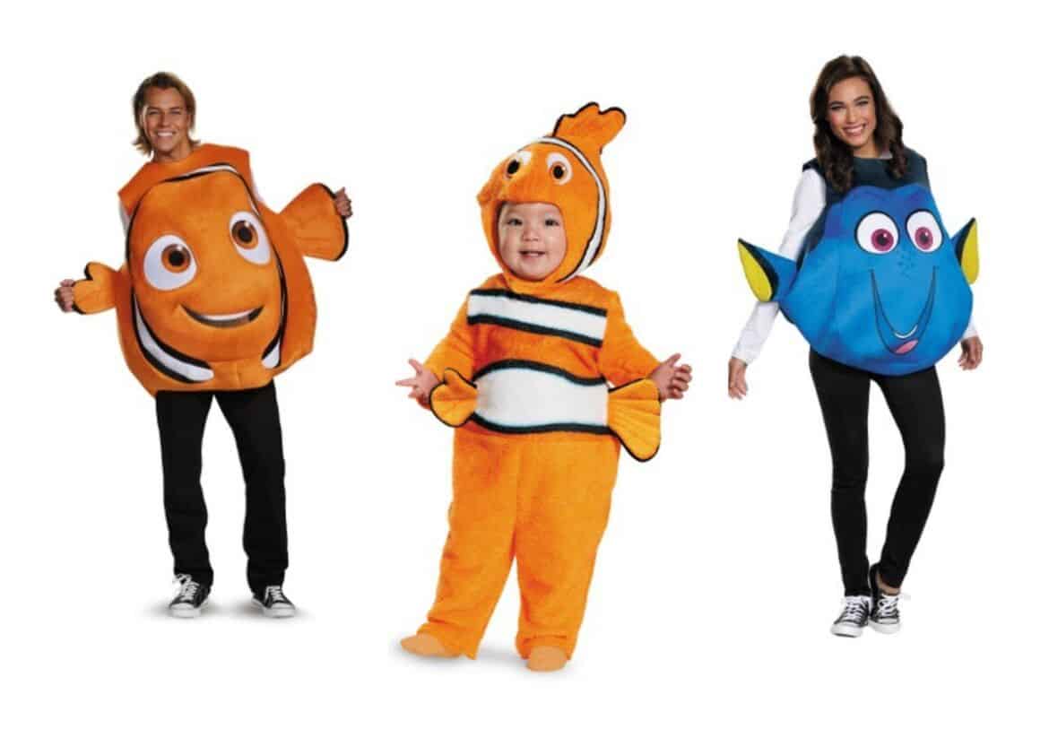 nemo adult fish costume collage