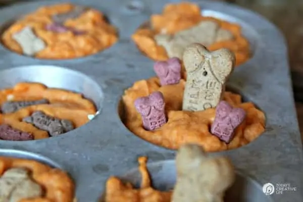 DIY halloween dog treats