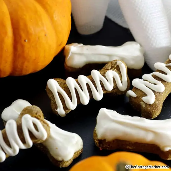 DIY halloween dog treats