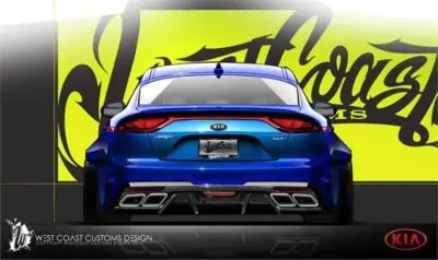 Kia Stinger at SEMA