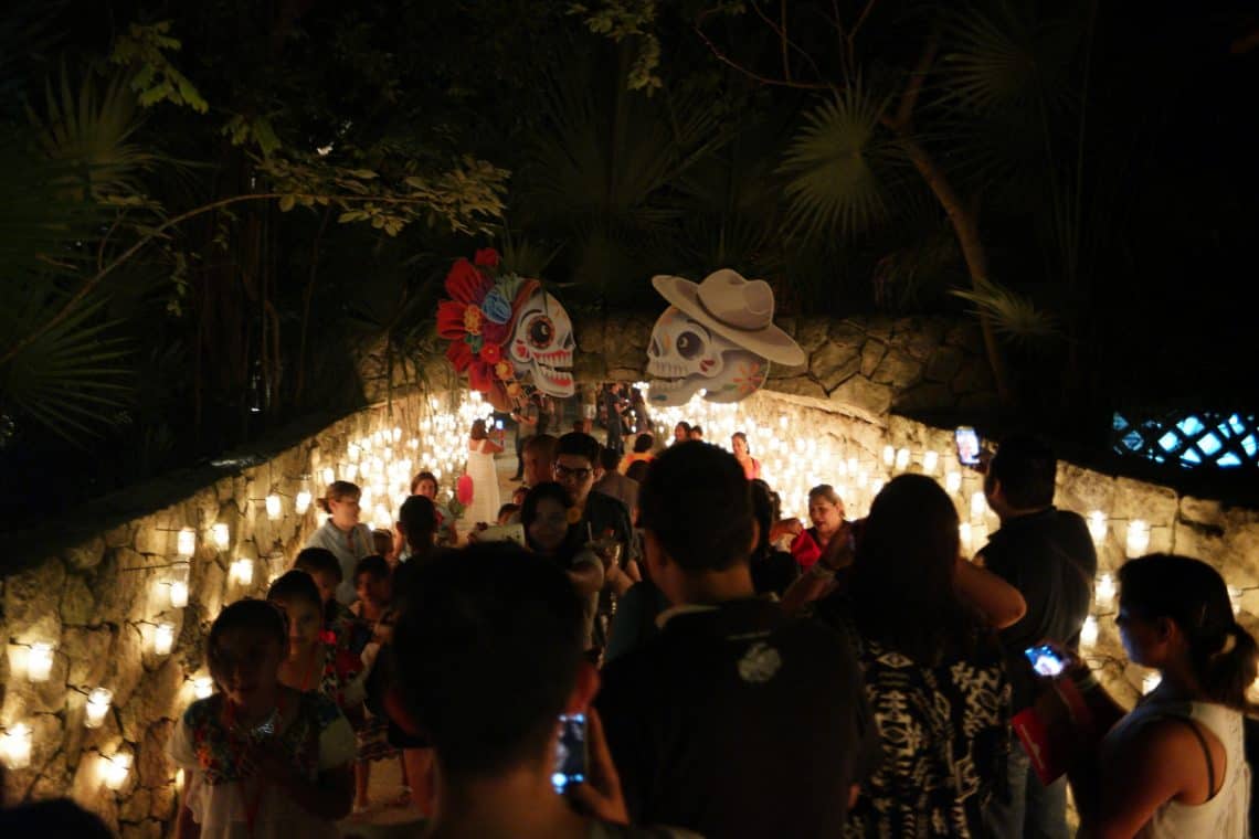 Dia de los Muertos Day of the Dead xcaret mexico